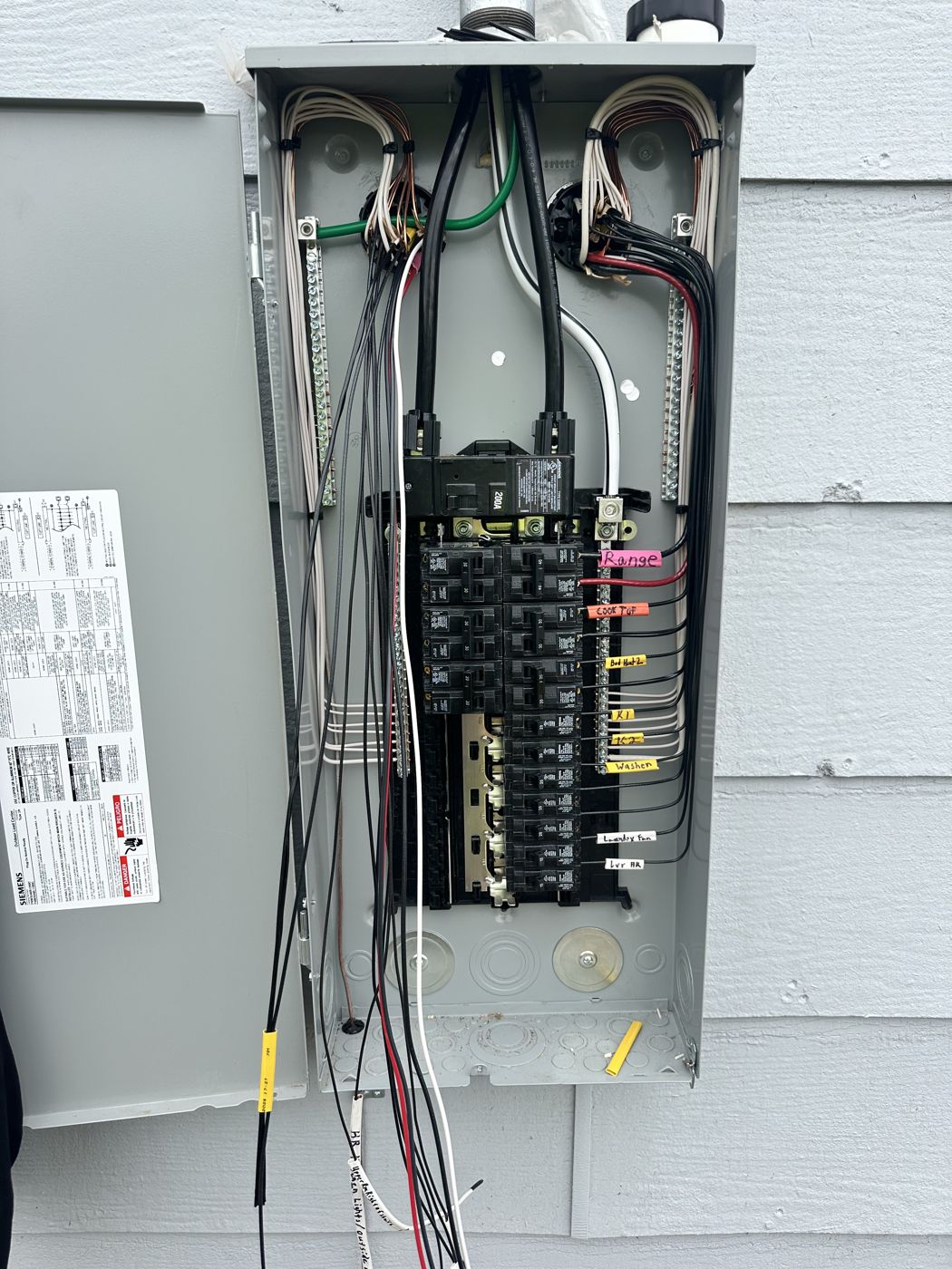 Outdoor panel nearly finished